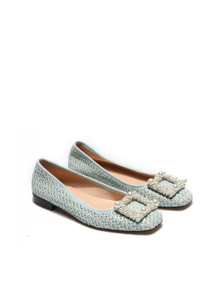 BALERINY Z OZDOBNĄ KLAMRĄ HEGO'S Milano