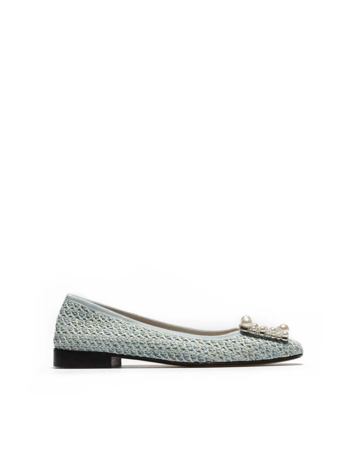 BALERINY Z OZDOBNĄ KLAMRĄ HEGO'S Milano