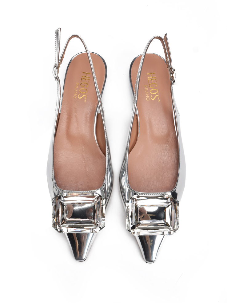BALERINY HEGO'S Milano N1057 SPACE ARGENTO