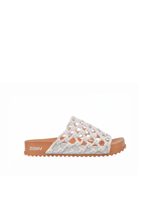 KLAPKI ZAXY JJ285209-09657 ZAXY OFF WHITE/DK