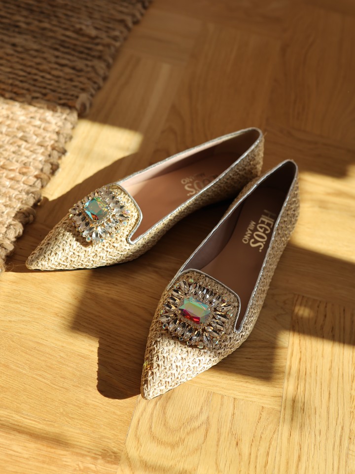 ELEGANCKIE BALERINY  HEGO'S Milano