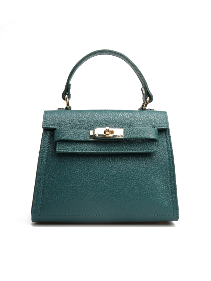 TOREBKA DAMSKA HEGO'S Milano 2167 MARTELLATO PETROLIO