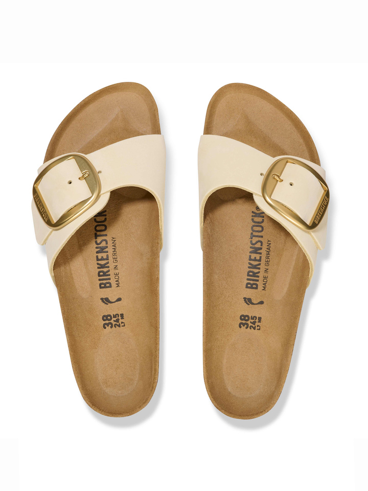KREMOWE KLAPKI BIRKENSTOCK