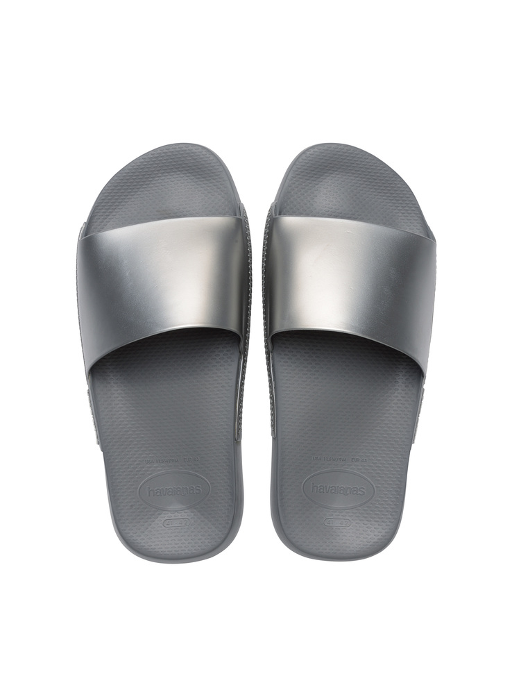 KLAPKI HAVAIANAS HAV.SLIDE CLASSIC METAL STEEL GREY