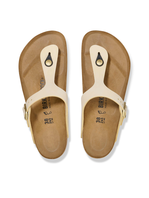 KLAPKI BIRKENSTOCK GIZEH LENB ECRU