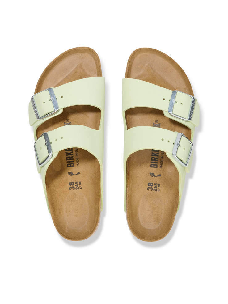 KLAPKI BIRKENSTOCK ARIZONA LENB FADED LIME