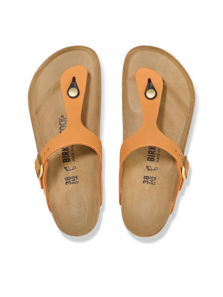 KLAPKI BIRKENSTOCK GIZEH LENB BURNT ORANGE