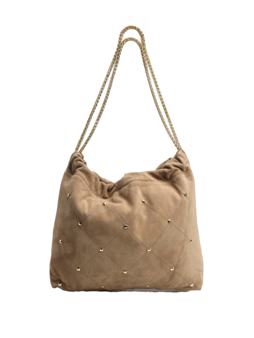 TOREBKA DAMSKA HEGO'S Milano 0013 CAMOSCIO TAUPE