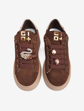 SNEAKERSY GIO+ PIA230A COMBI CIOCCOLATO