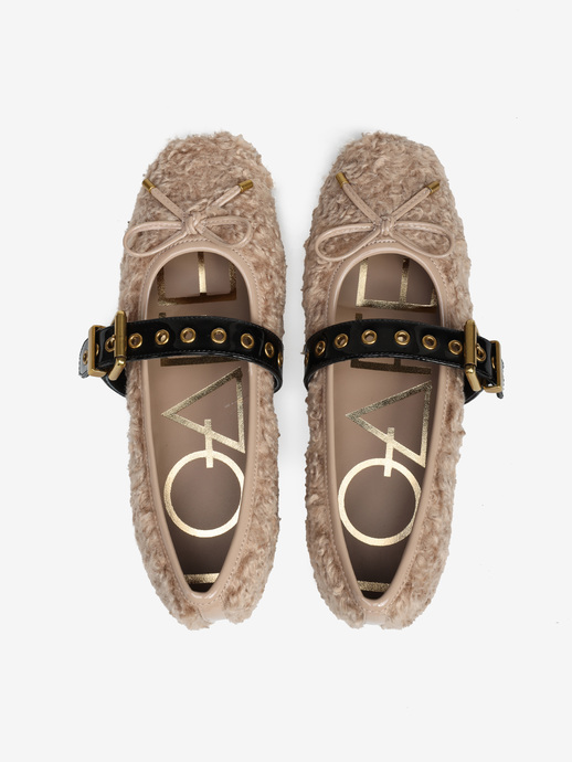 BALERINY LOAFER LP117 CAMELIA RICCIO STONE