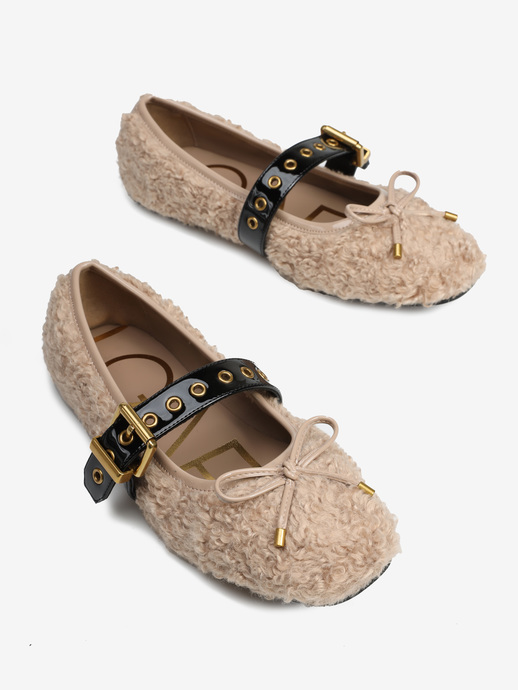 BALERINY LOAFER LP117 CAMELIA RICCIO STONE