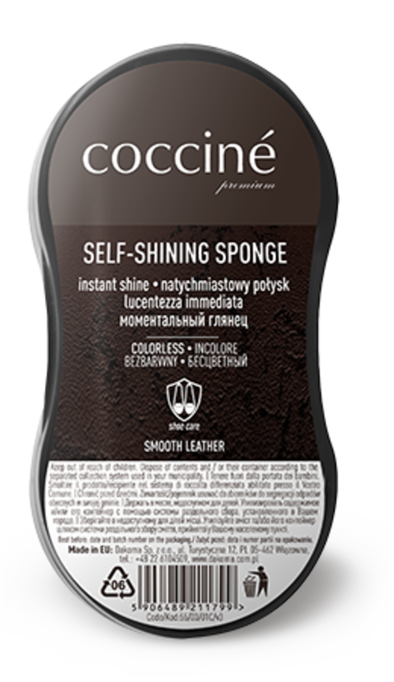 AKCESORIA DO BUTÓW COCCINE SELF-SHINING SPONGE NEUTRAL