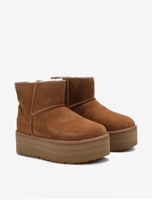 ŚNIEGOWCE UGG UGG_ MINI PLATFORM CHESTNUT