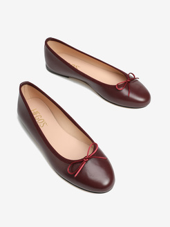 BALERINY HEGO'S Milano 1864 NAPPA BORDO