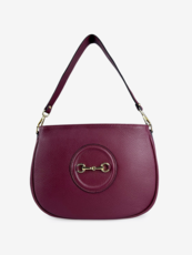 TOREBKA DAMSKA HEGO'S Milano 9126 MARTELLATO BURGUNDY