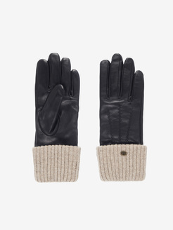 RĘKAWICZKI EMU EMU LOCH GLOVES BLACK/NATURAL