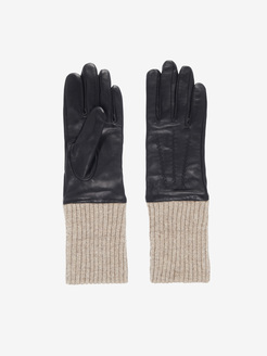 RĘKAWICZKI EMU EMU LOCH GLOVES BLACK/NATURAL