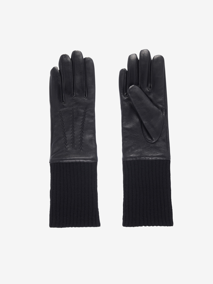 RĘKAWICZKI EMU EMU LOCH GLOVES BLACK/BLACK