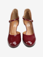 BOTKI HEGO'S Milano ME-2063 WATER BORDEAUX