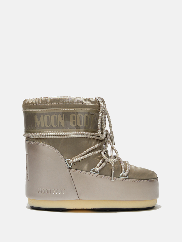 ŚNIEGOWCE MOON BOOT ICON LOW GLANCE PLATINUM