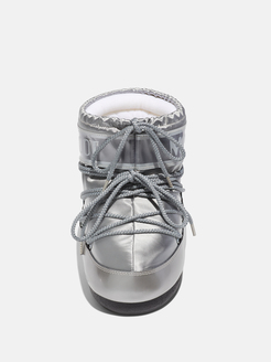 ŚNIEGOWCE MOON BOOT ICON LOW GLANCE SILVER