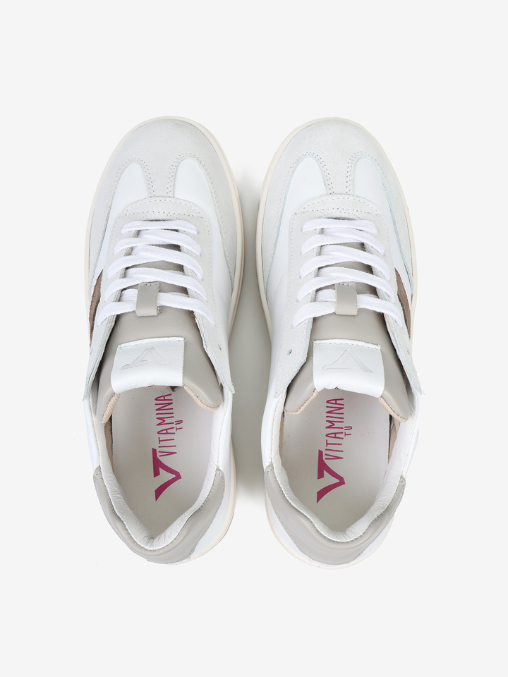 SKÓRZANE SNEAKERSY VITAMINATU BY HEGO'S