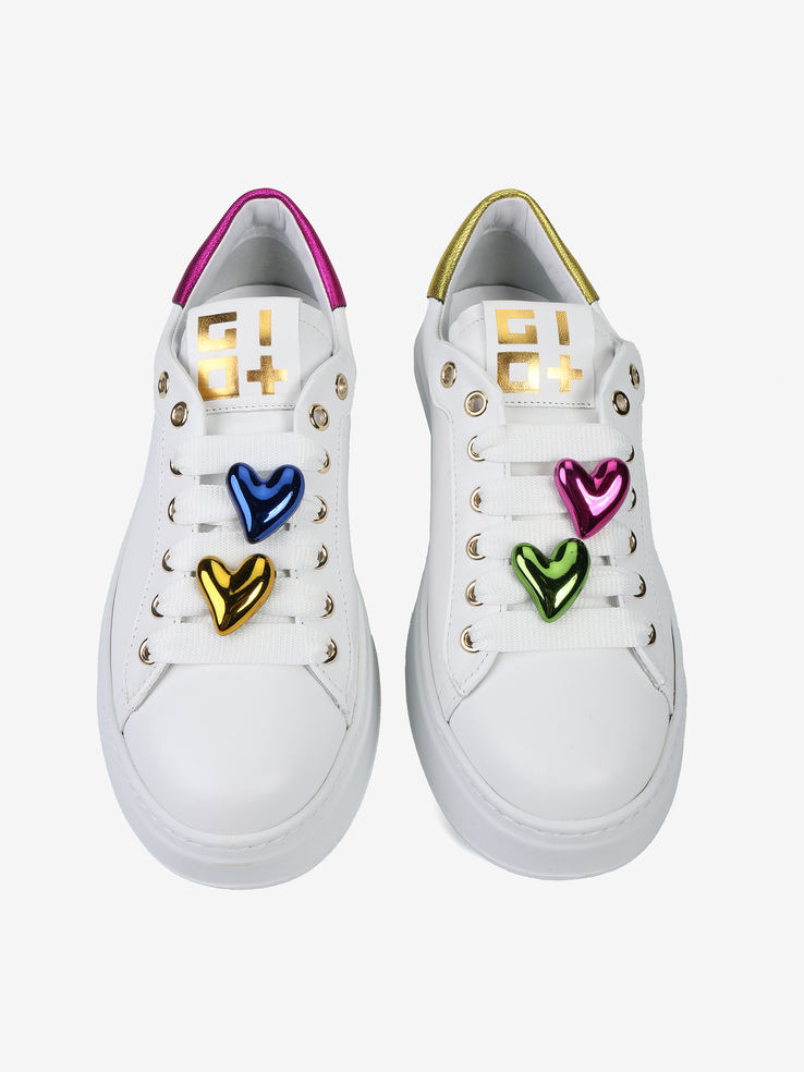 SNEAKERSY GIO+ PIA328A COMBI WHITE CUORI