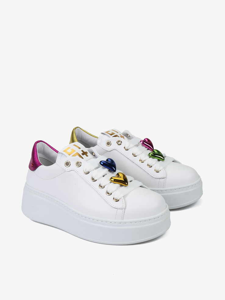 SNEAKERSY GIO+ PIA328A COMBI WHITE CUORI