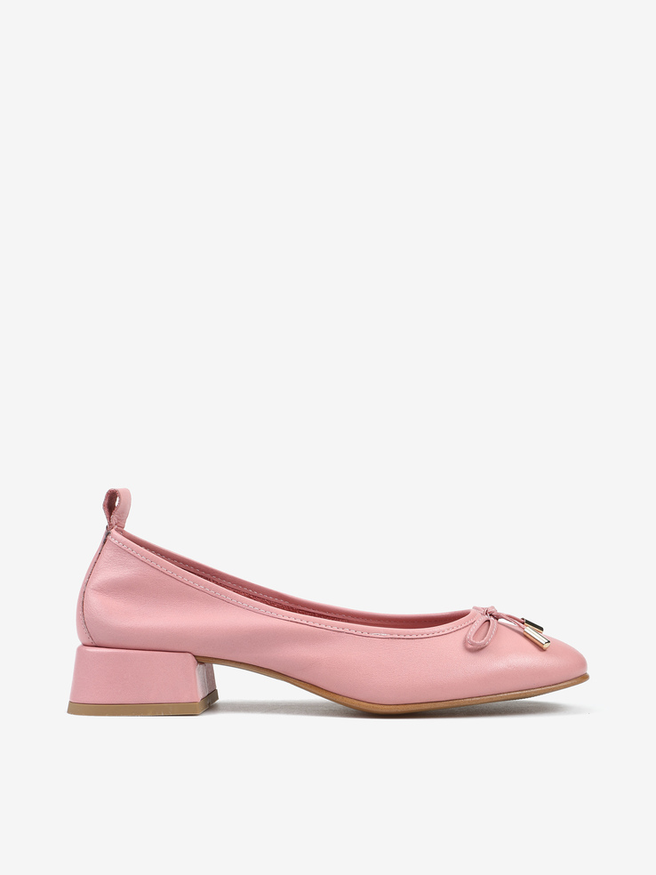 BALERINY HEGO'S Milano 372-2041 NAPPA POWDER PINK