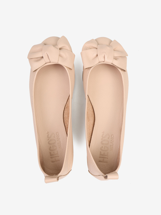 BALERINY HEGO'S MILANO BT2011 NAPPA NEW NUDE