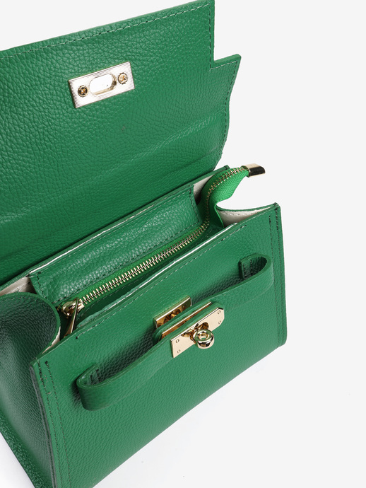 TOREBKA DAMSKA HEGO'S Milano 2167 MARTELLATO VERDE