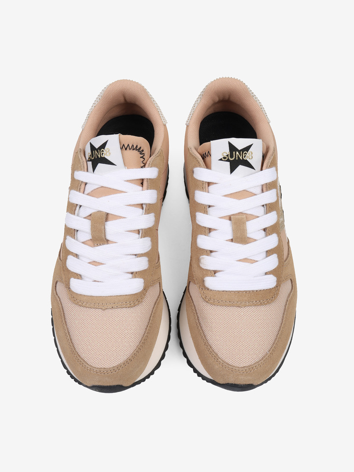 BEŻOWE SNEAKERSY SUN68