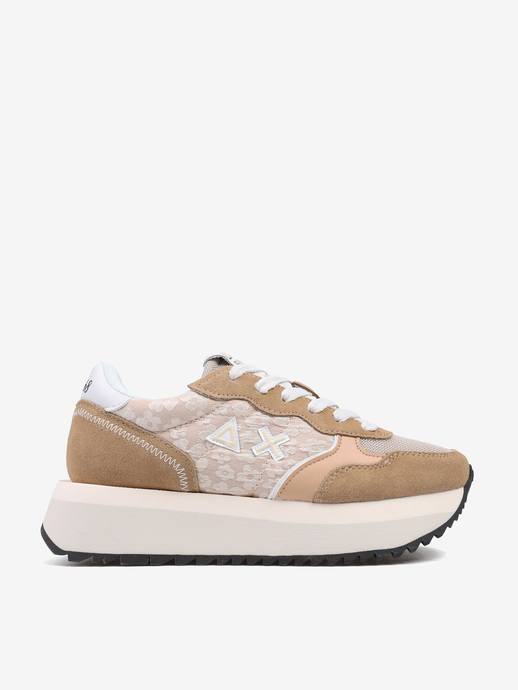 OBUWIE SUN68 Z35209 BIG ALLY FLOWER BEIGE