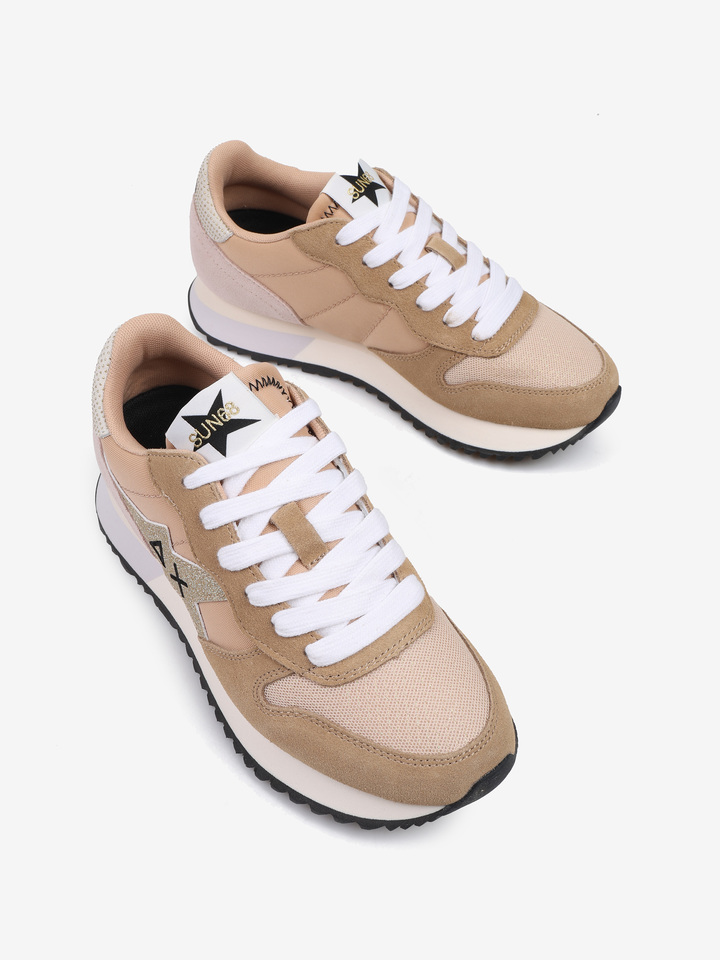 BEŻOWE SNEAKERSY SUN68