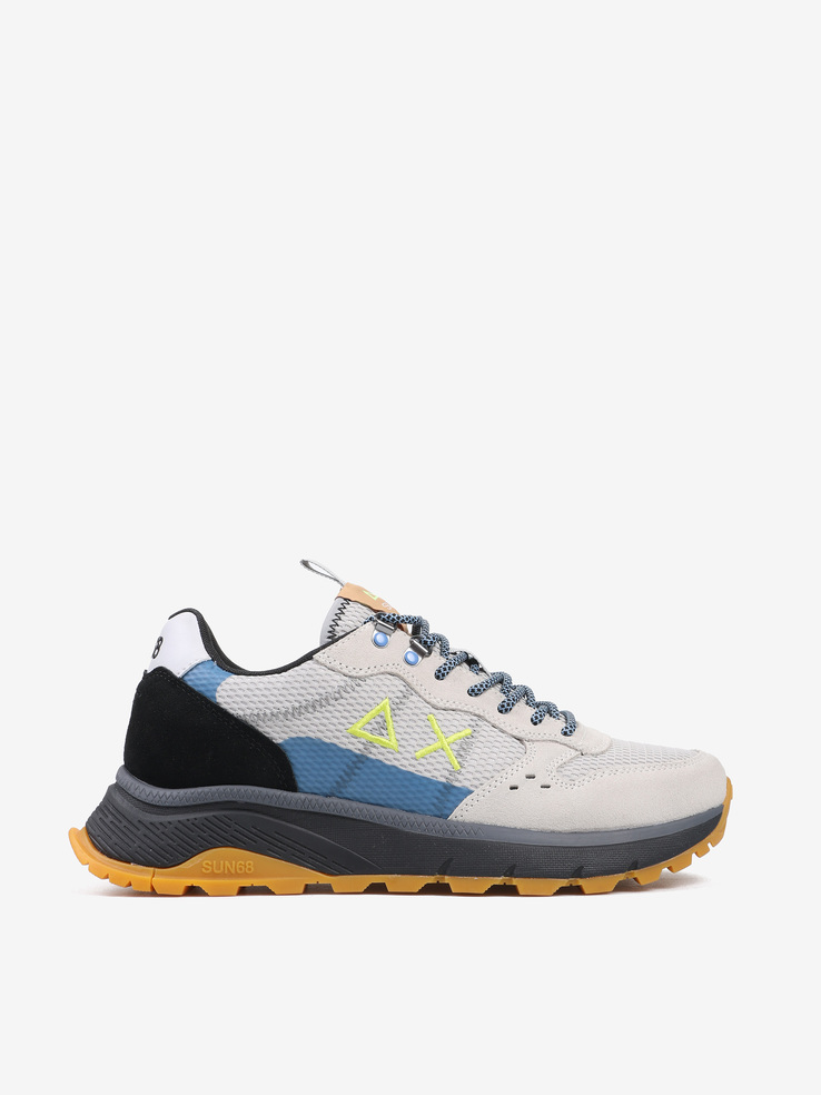 OBUWIE SUN68 Z35130 FIRE&CAMPING BIANCO