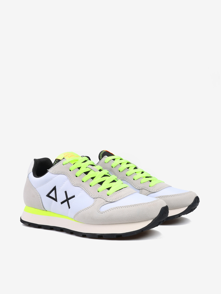 OBUWIE SUN68 Z35102 TOM FLUO BIANCO