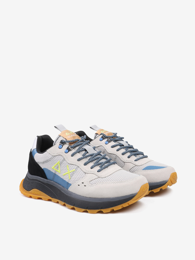 OBUWIE SUN68 Z35130 FIRE&CAMPING BIANCO