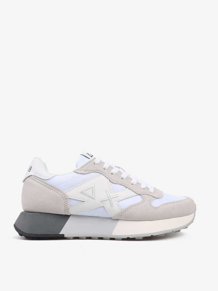 OBUWIE SUN68 Z35112 JAKI 2.0 BICOLOR BIANCO/BIANCO