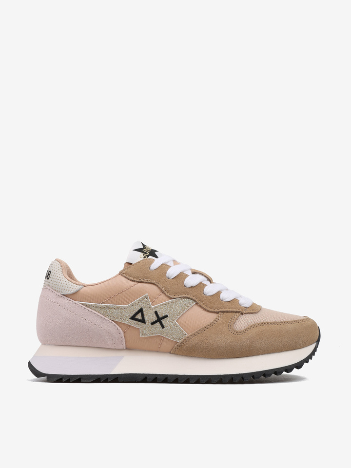 BEŻOWE SNEAKERSY SUN68