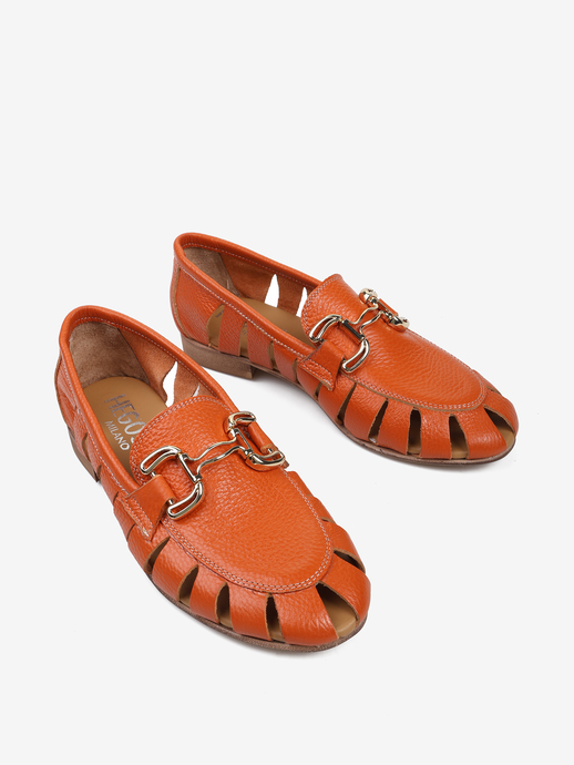 MOKASYNY HEGO'S Milano M32 DOLLARO CUOIO