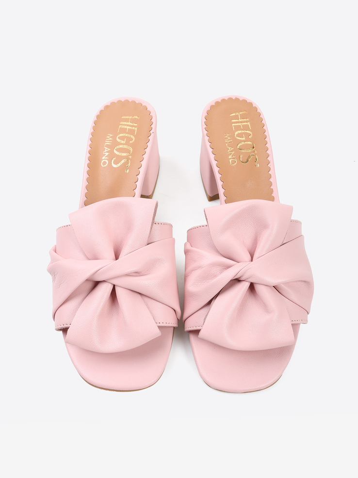 KLAPKI HEGO'S Milano TC50 NAPPA ROSA ANTICO