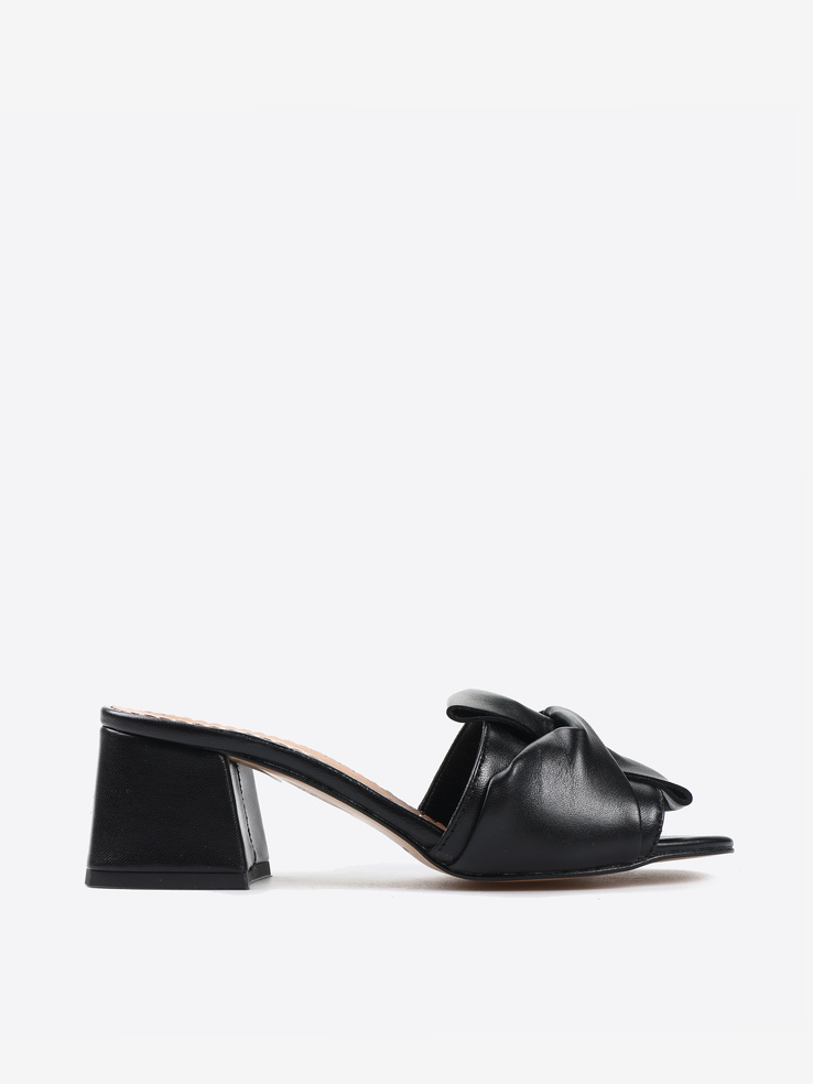 KLAPKI HEGO'S Milano TC50 NAPPA NERO