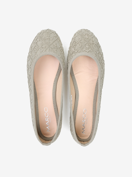 BALERINY VULCANINE BY HEGO'S MILANO V-116 JAQUARD SALVIA