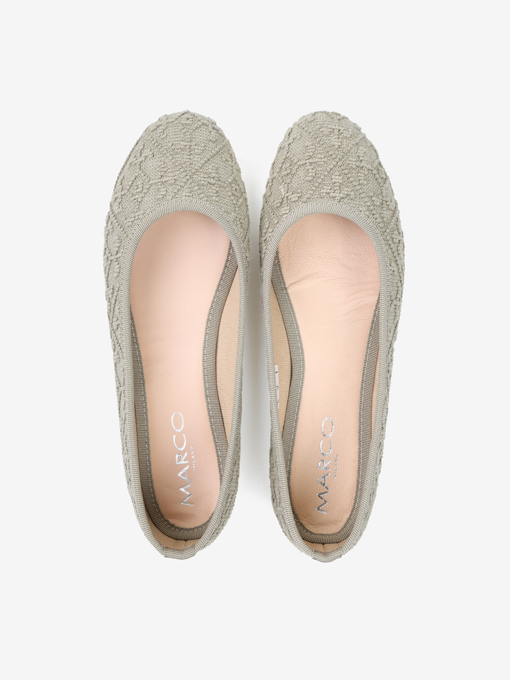 BALERINY VULCANINE BY HEGO'S MILANO V-116 JAQUARD SALVIA