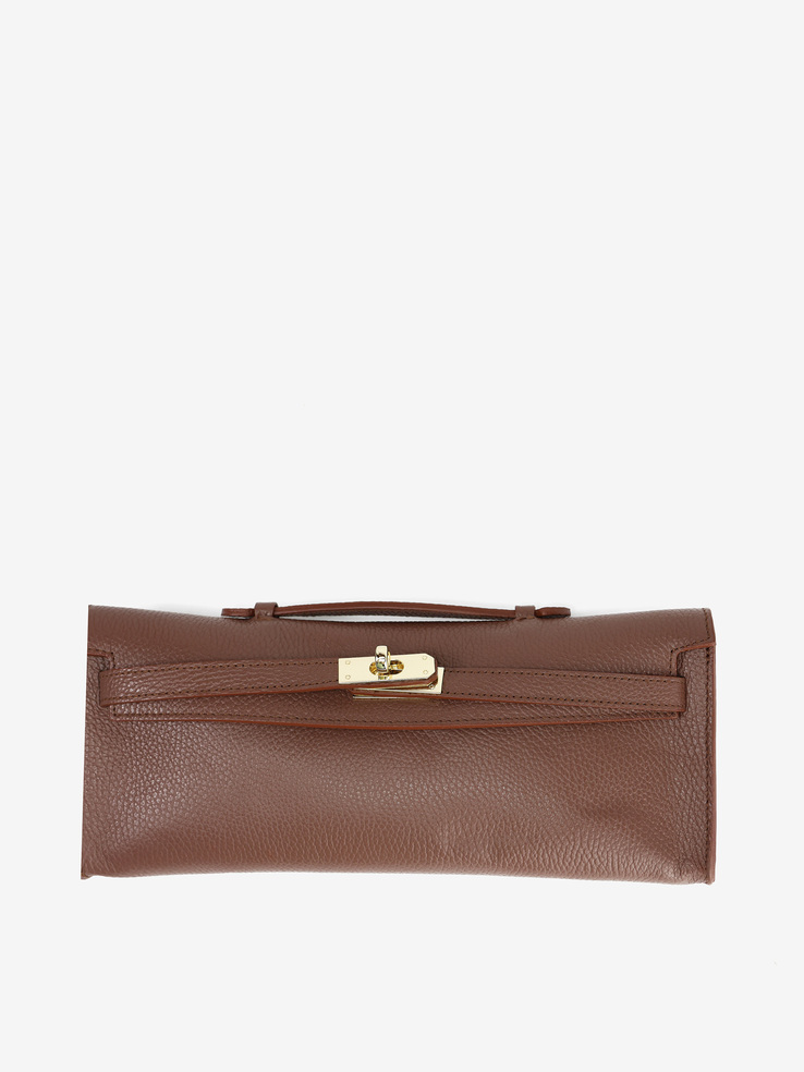 TOREBKA DAMSKA HEGO'S Milano 1371 MARTELLATO CHOCO