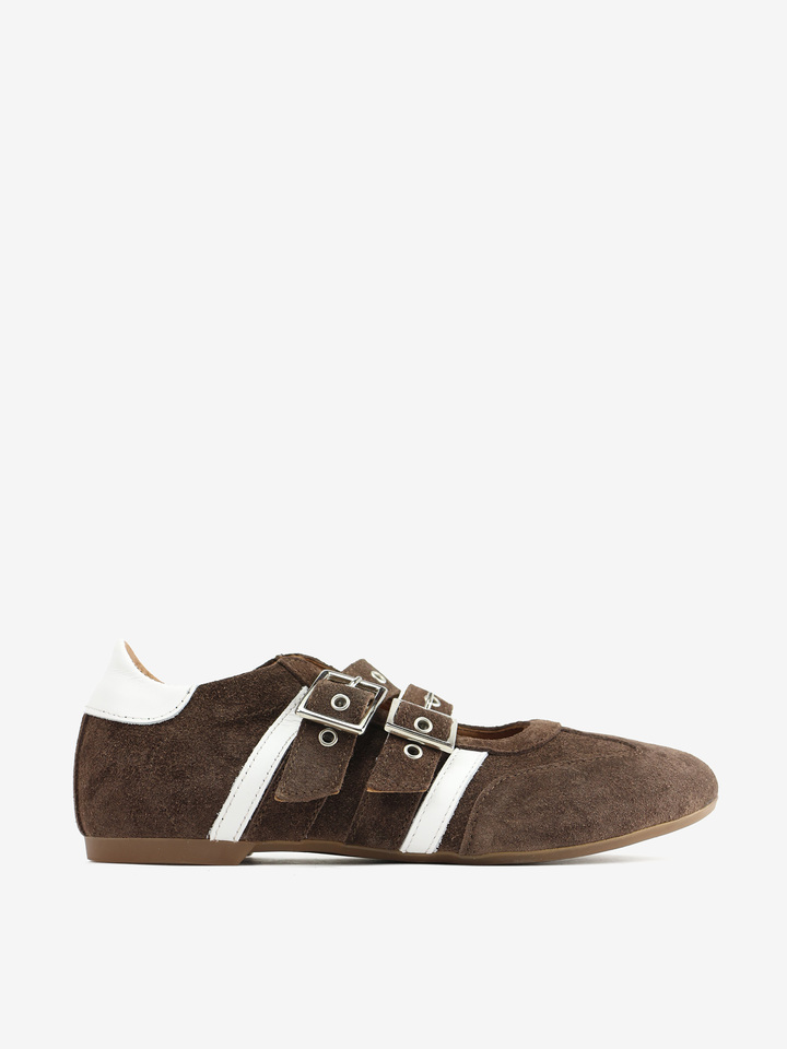 BRĄZOWE SNEAKERSY HEGO'S Milano