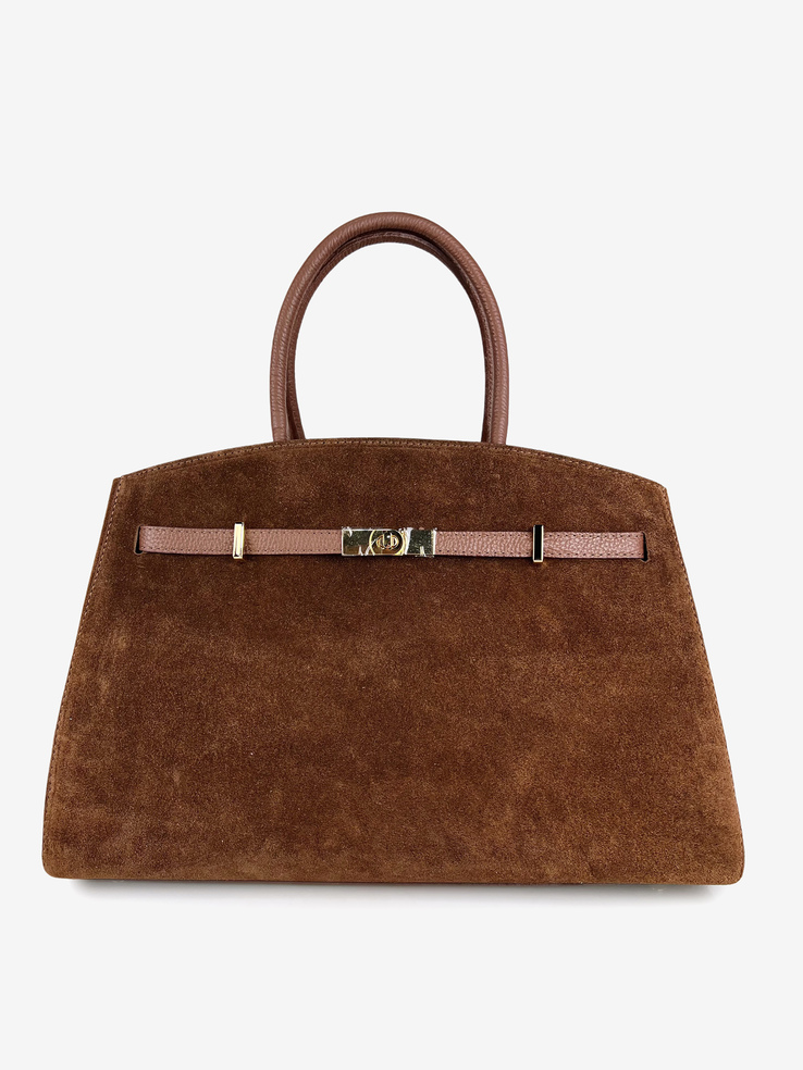 TOREBKA DAMSKA HEGO'S Milano 21126 CROSTA CHOCO