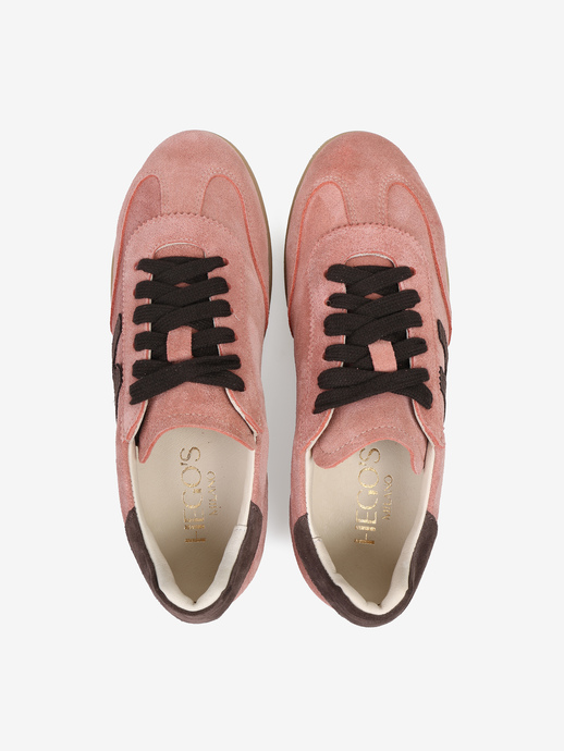 SNEAKERSY HEGO'S Milano R01 H OLD ROSE/COFFE