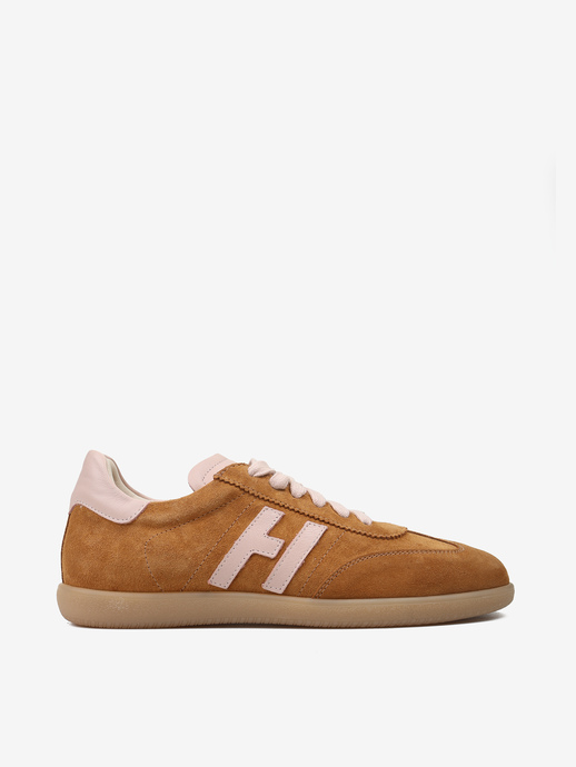SNEAKERSY HEGO'S Milano R01 H CAMEL/SILVER PINK
