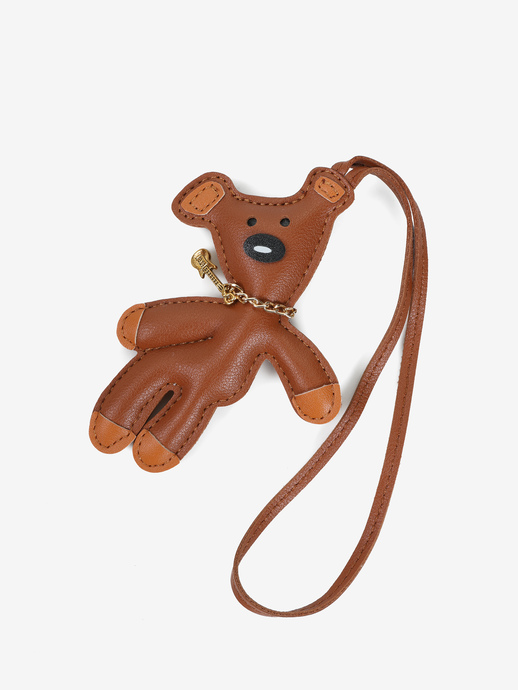 BRELOK HEGO'S Milano BRELOK TEDDY CUOIO